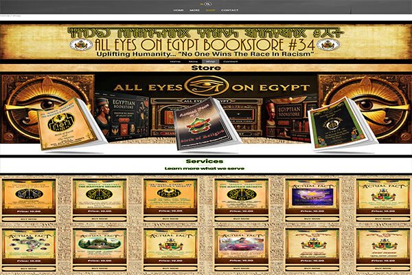 All Eyes On Egypt Bookstore